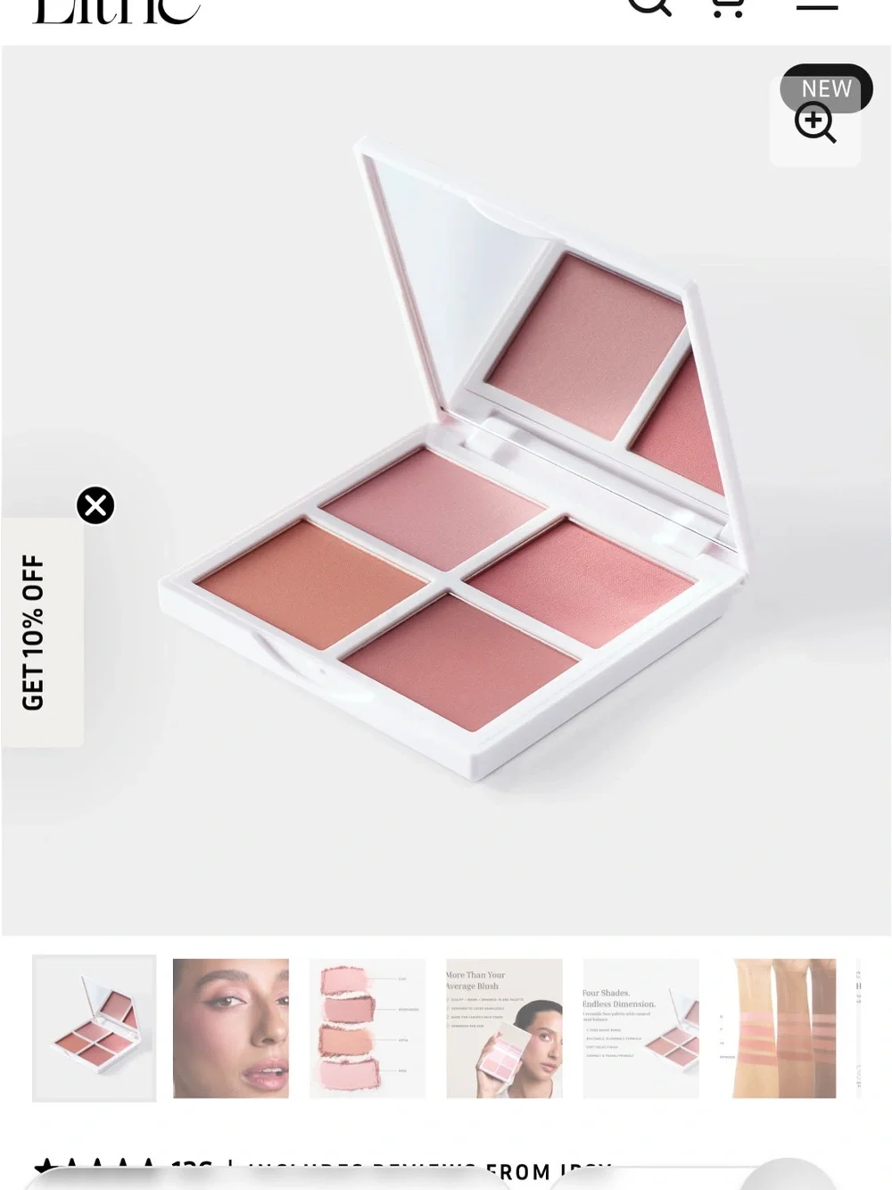 Sunset Blush Palette  Sealed In Manufacture Pkg